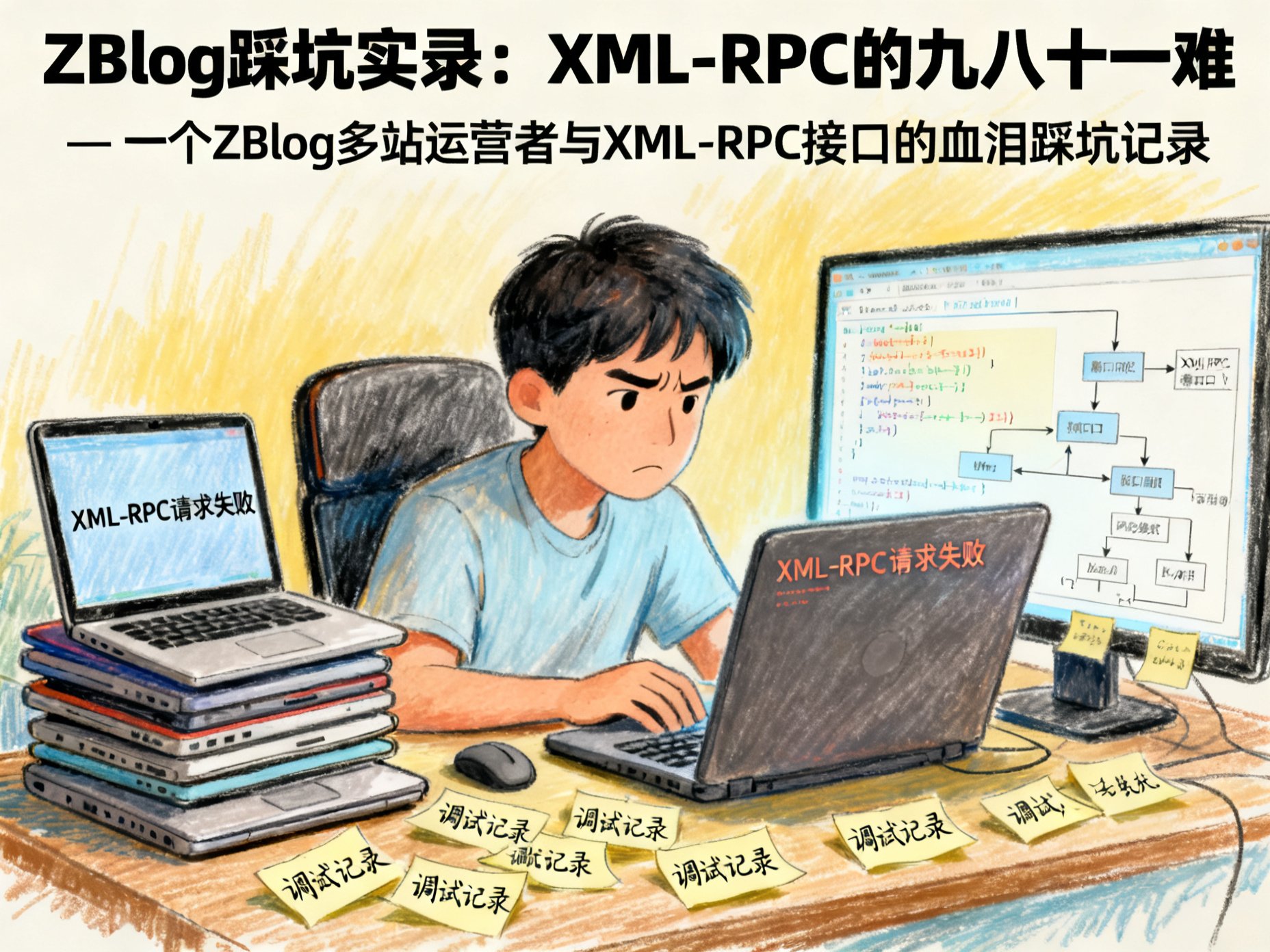 ZBlog踩坑实录：XML-RPC的九九八十一难