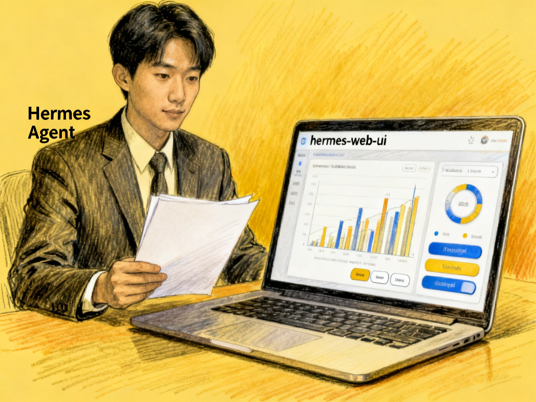 Hermes Agent与hermes-web-ui