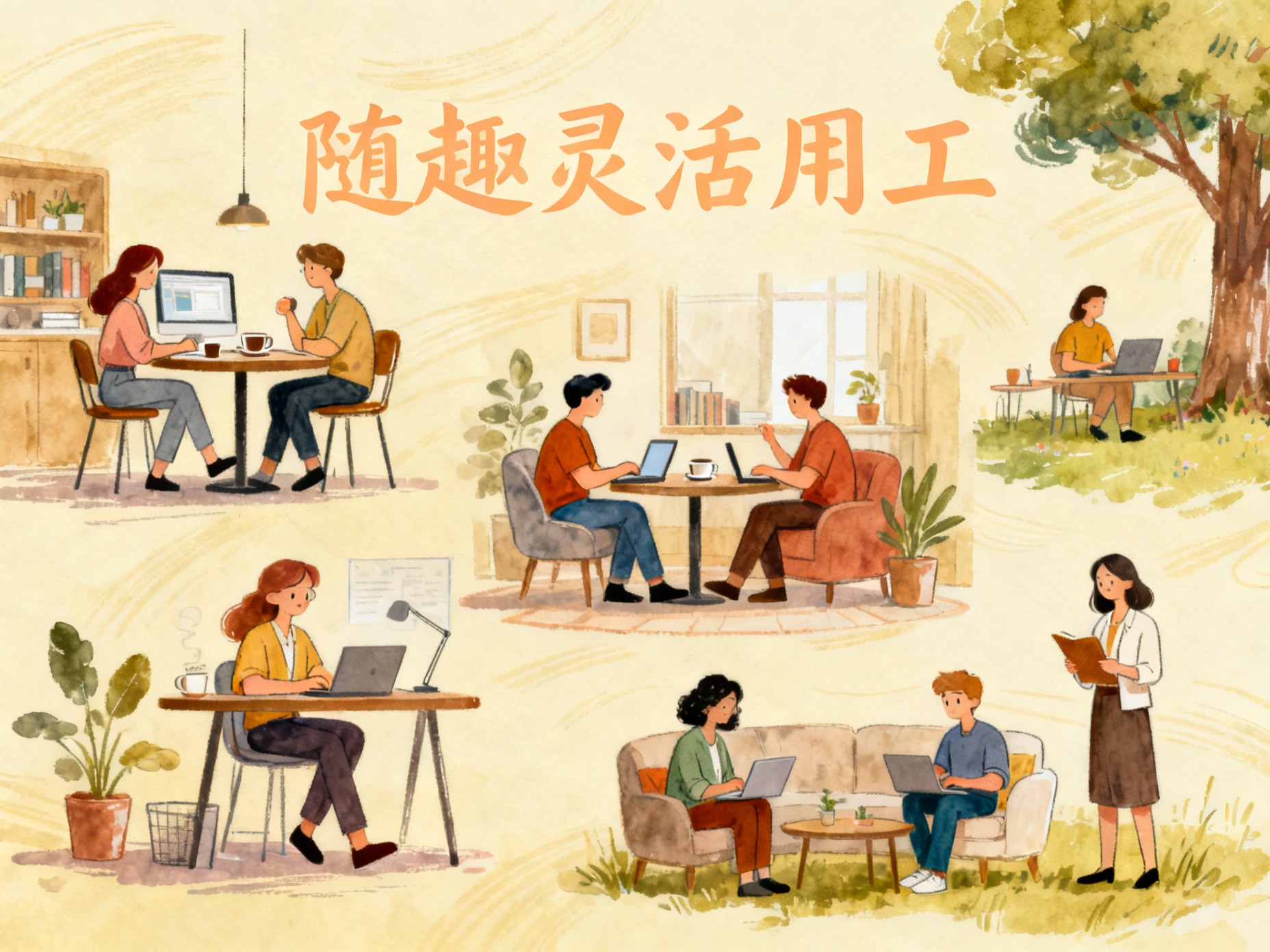 随趣灵活用工