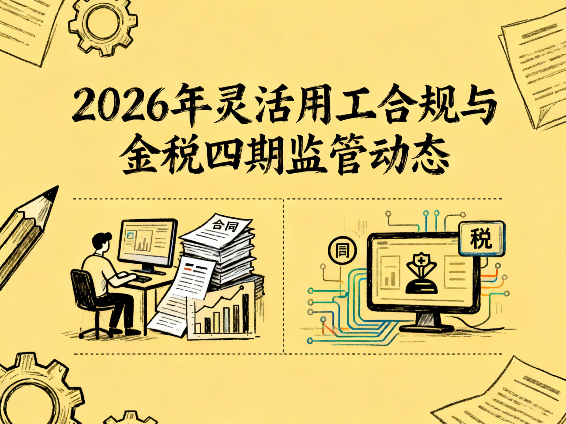 2026年灵活用工合规与金税四期监管动态