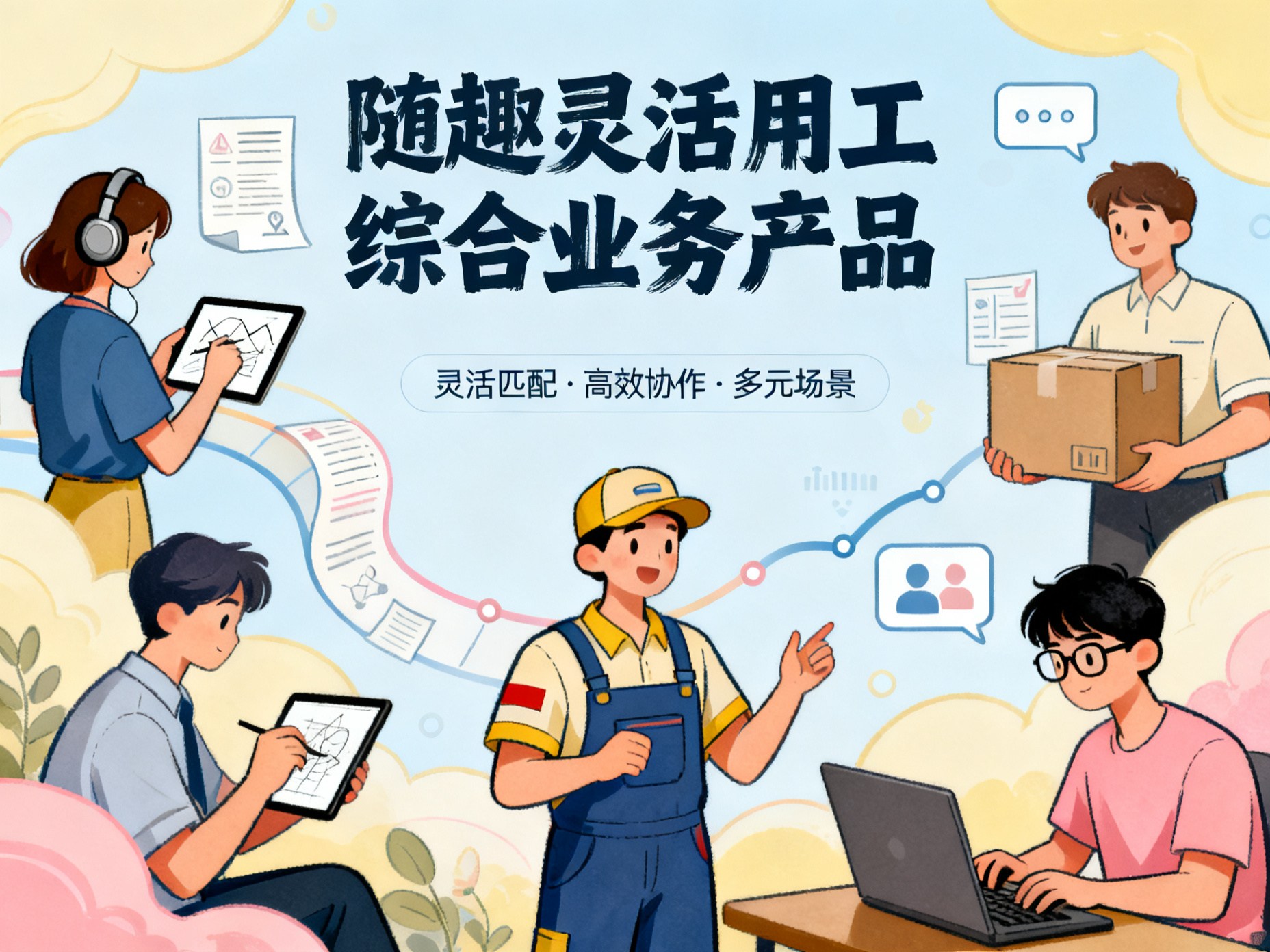 随趣灵活用工综合业务产品