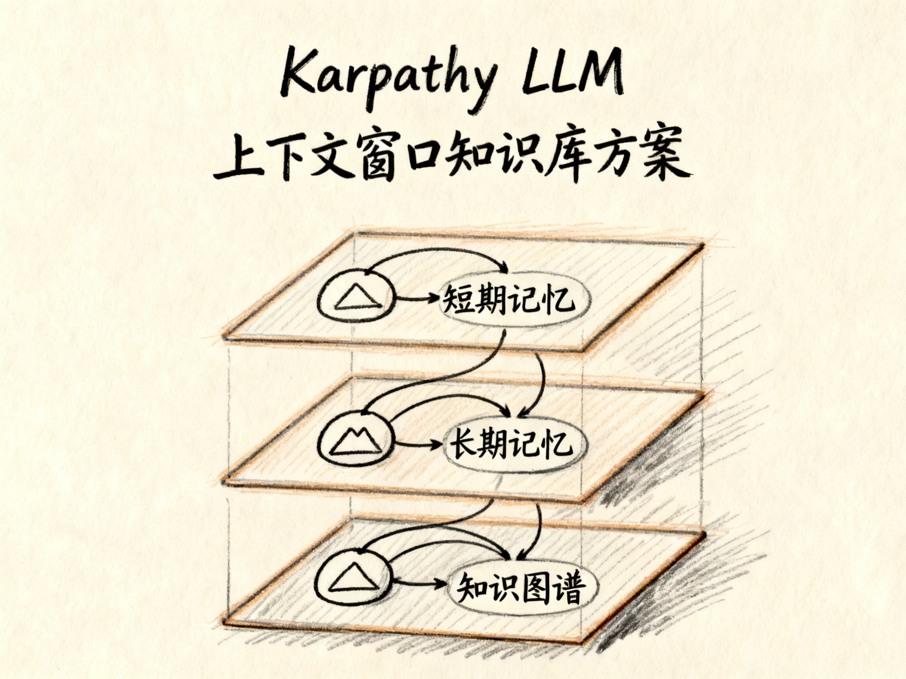 Karpathy LLM上下文窗口知识库方案