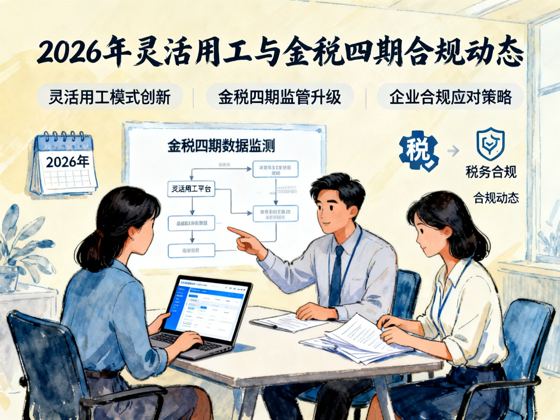 2026年灵活用工与金税四期合规动态
