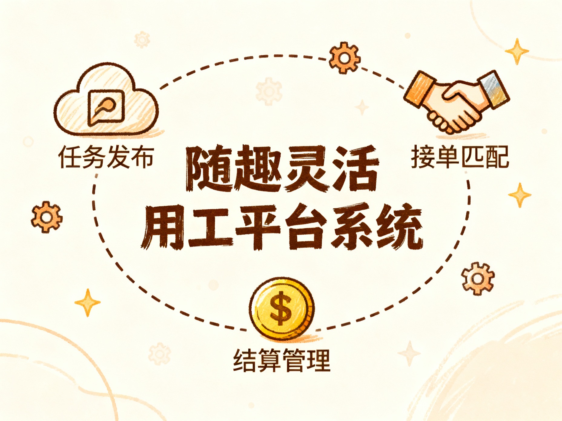 随趣灵活用工平台系统
