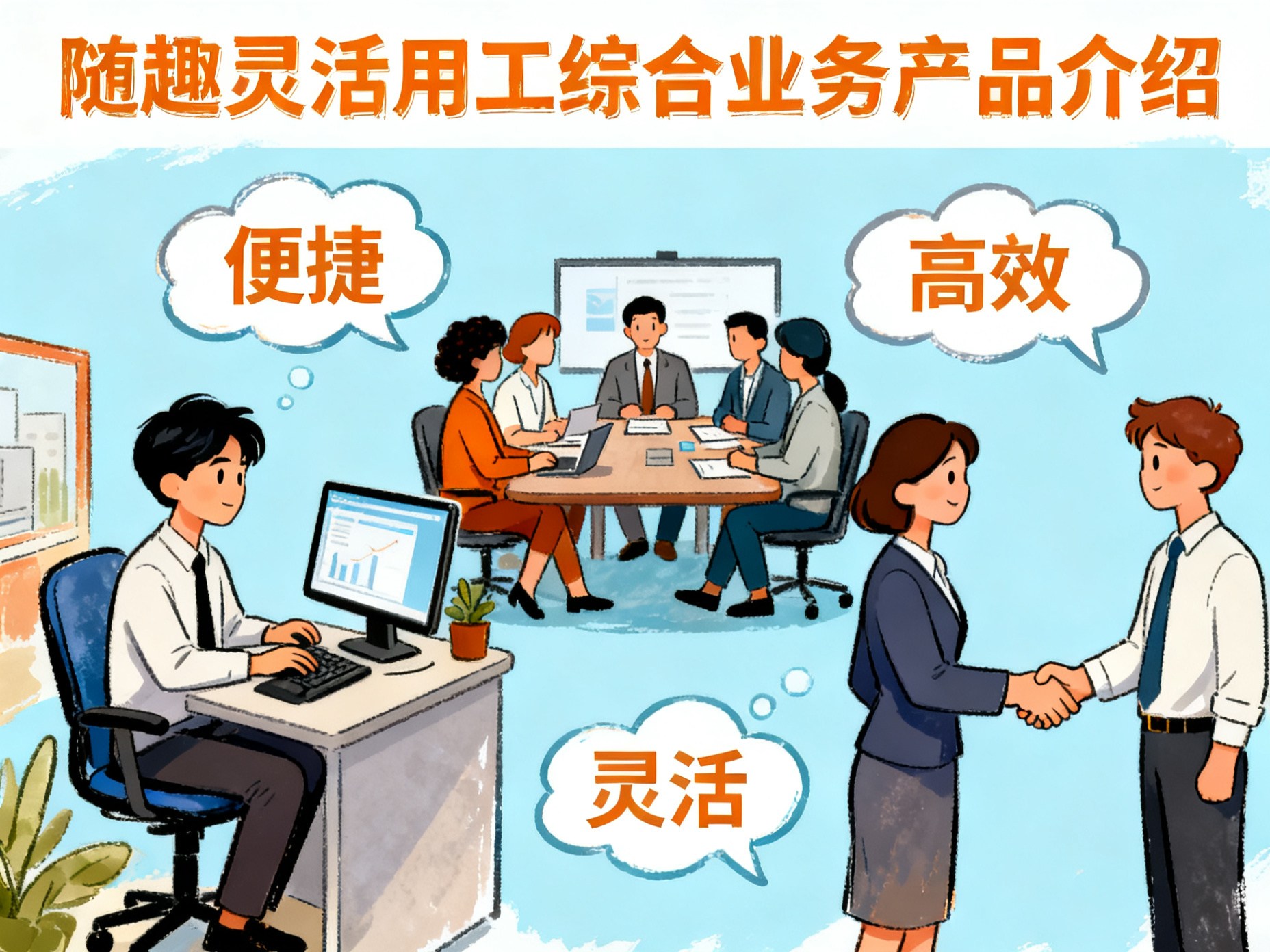 随趣灵活用工综合业务产品介绍