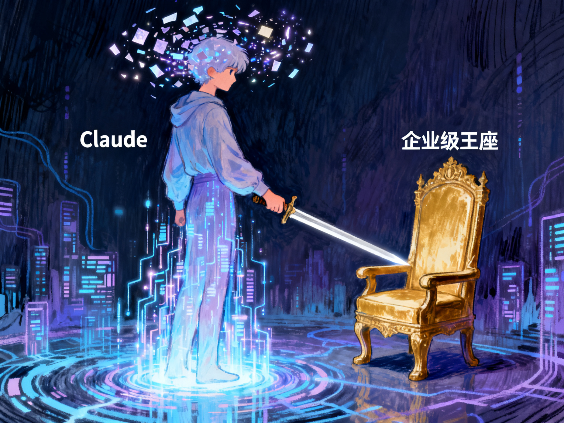AI角色觉醒记忆，Claude剑指企业级王座